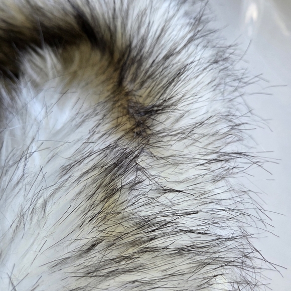 Coat Dress with Faux Fur Trim - Picture 10 of 13